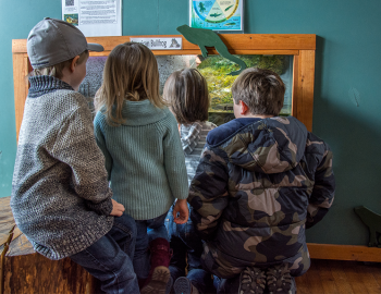 Kids at Deep Creek Lake Discovery Center