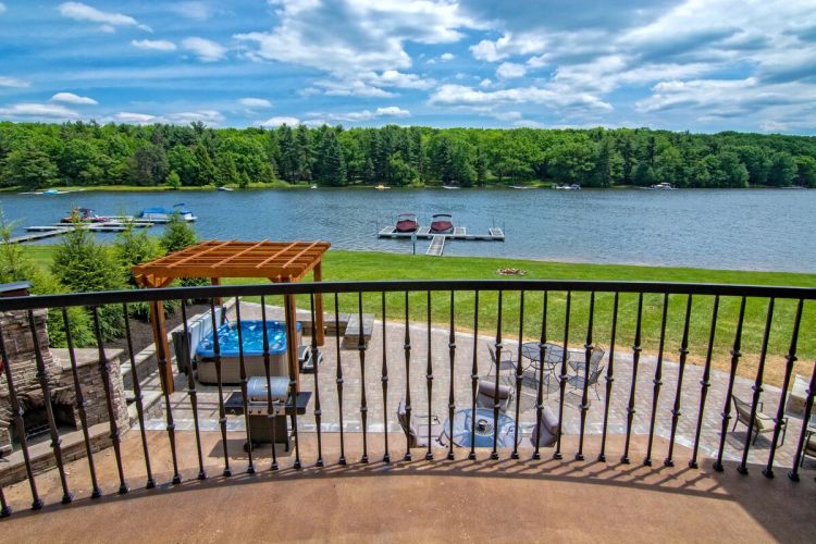 Castle at the Lake View