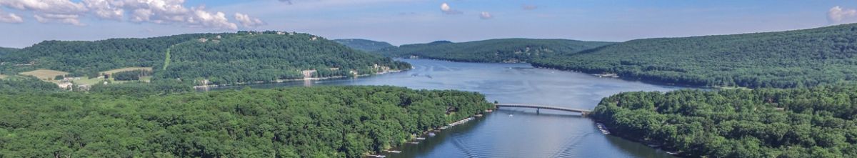 Summer Drone Of Deep Creek Lake Area