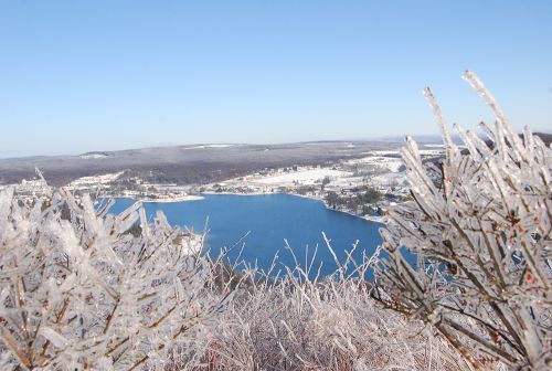 Winter View of Deep Creek Lake 