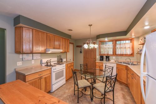 Kitchen at Cozy Cottage Deep Creek Lake