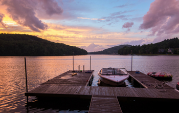 Sunset on Deep Creek Lake