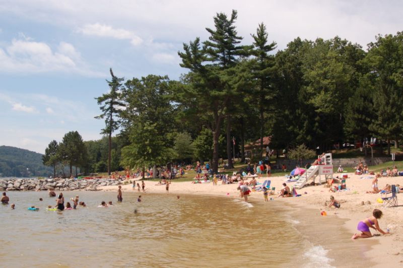 Beach at Deep Creek Lake State Park