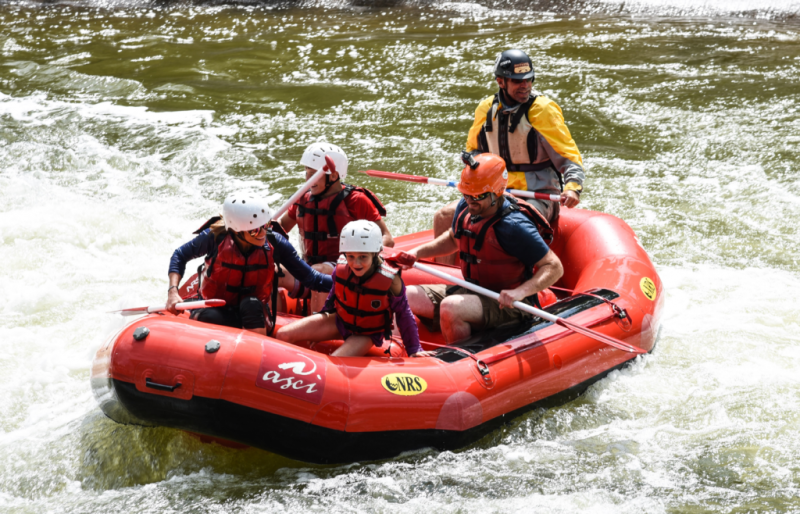 Whitewater Rafting at ASCI