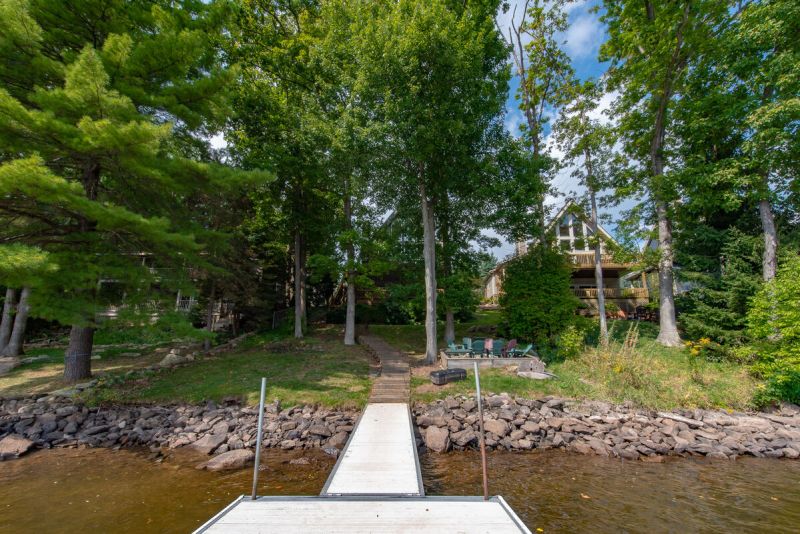 Dock at AAH Chalet at Deep Creek Lake
