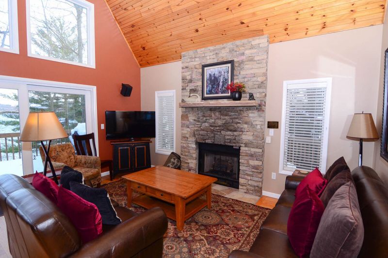 Living Area at AAH Chalet at Deep Creek Lake