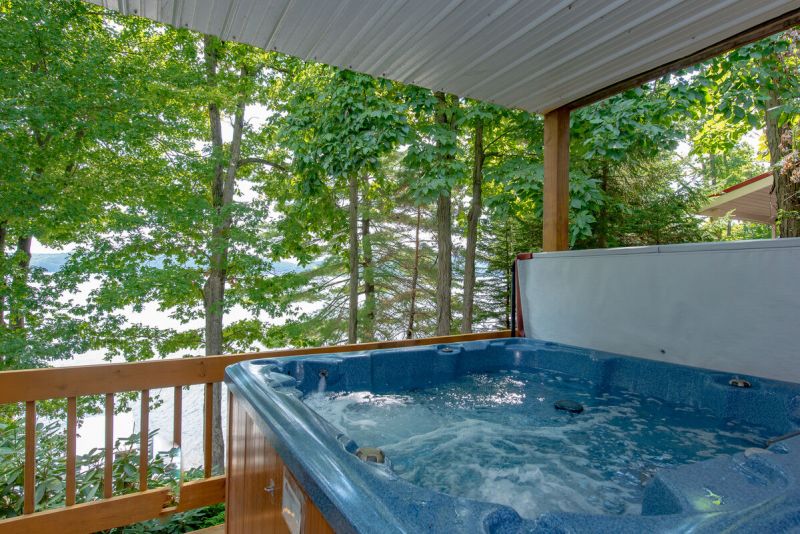 Hot Tub at AAH Chalet at Deep Creek Lake