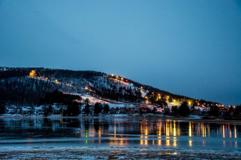 Wisp Resort at Night Deep Creek Lake