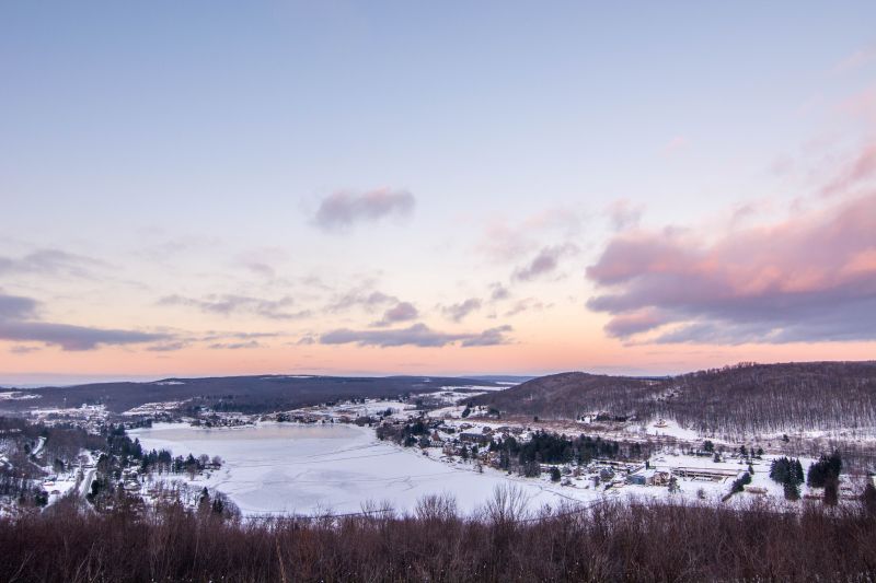 Winter at Deep Creek Lake