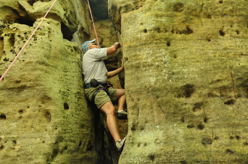 Rock Climbing at Deep Creek Lake