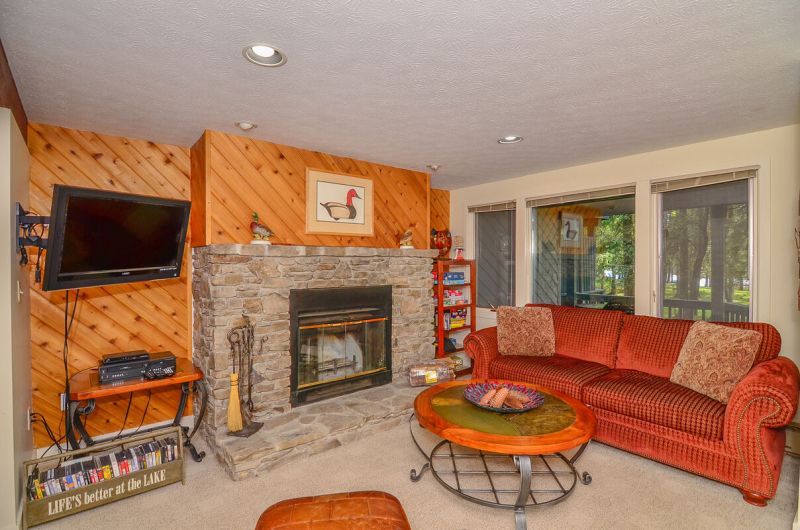 Lower Level Living Area Bare Necessities Deep Creek Lake