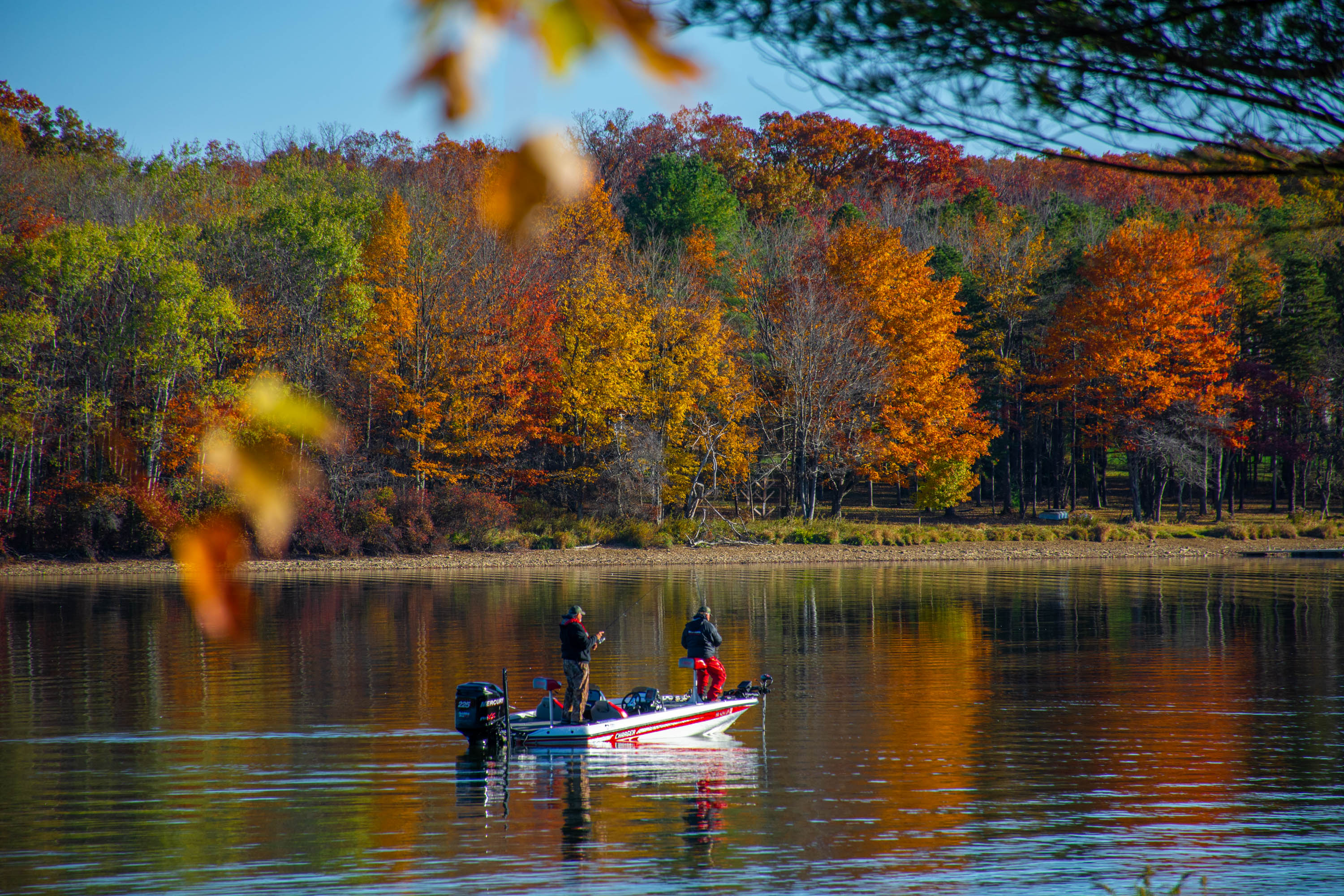 Fall Fishing Deep Creek Lake MD